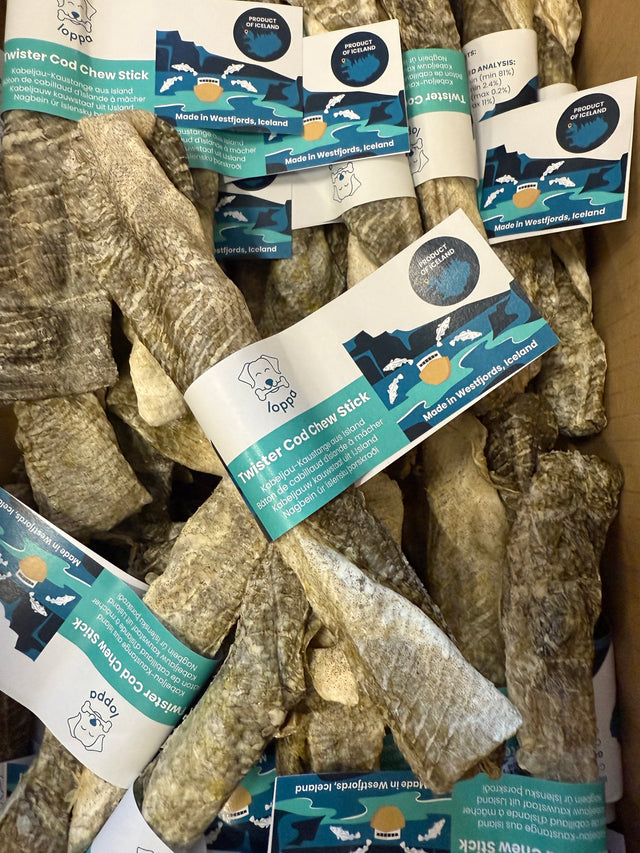 Loppa - Nagbein úr þorskroði (stök bein)