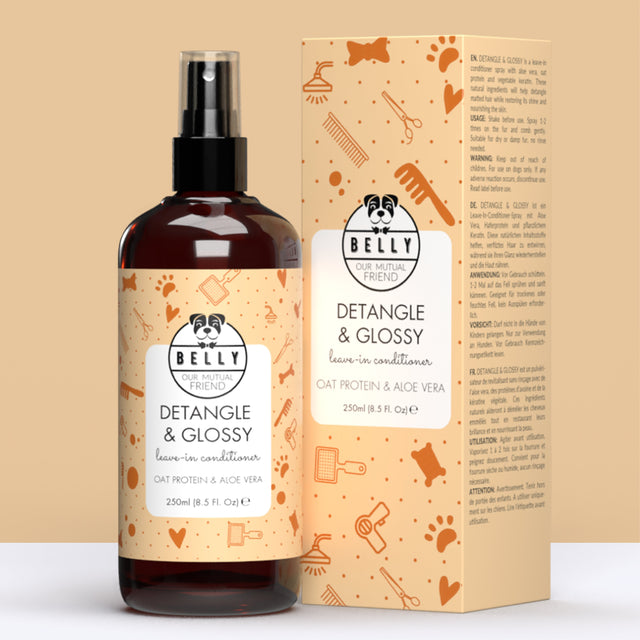 Detangle & Glossy hárnæringarsprey