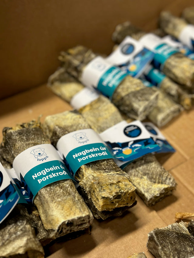 Loppa - Nagbein úr þorskroði (stök bein)