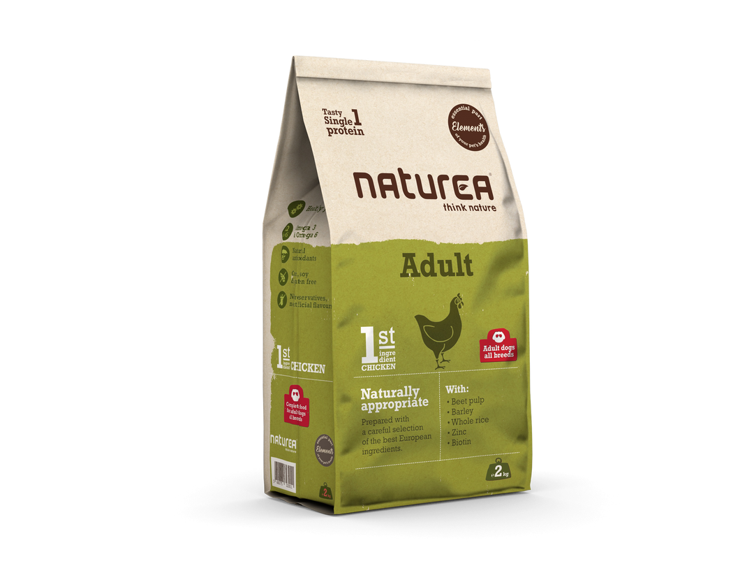 Naturea Elements hundafóður Adult Chicken – PETRIA