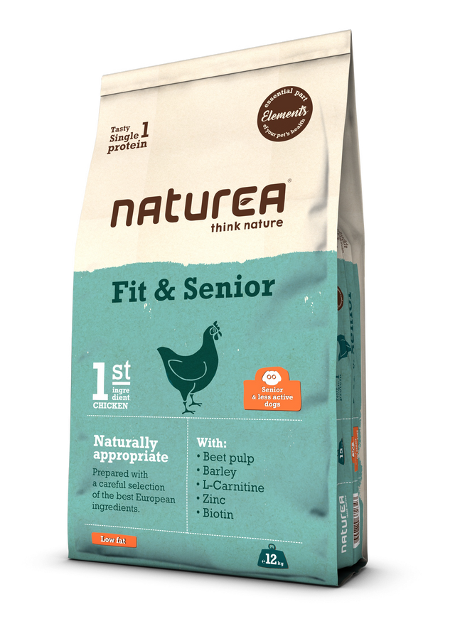 Naturea Elements hundafóður Fit&Senior Chicken