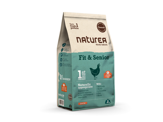 Naturea Elements hundafóður Fit&Senior Chicken