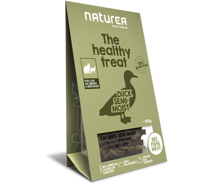 Naturea Kattanammi - Önd Semi-Moist 100g